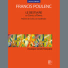 Cover icon of Le Bestiaire ou le Cortege d'Orphee (High Voice) sheet music for voice and piano (High Voice) by Francis Poulenc and Guillaume Apollinaire, classical score, intermediate skill level