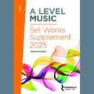 Cover icon of OCR A Level Set Works Supplement 2025 sheet music for instrumental method, intermediate skill level