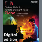 Cover icon of Distant Bells II:Afor left and right hand (Grade 1, list B, ABRSM Piano Syllabus 2025 and 2026) sheet music for piano solo by Louise Drewett, classical score, intermediate skill level