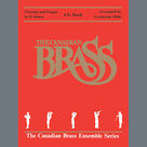 Cover icon of Toccata and Fugue in D Minor sheet music for brass quintet (f horn 2) by Canadian Brass, Fred Mills, Tony Rickard and Johann Sebastian Bach, classical score, intermediate skill level