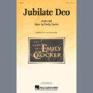 Cover icon of Jubilate Deo sheet music for choir (SATB: soprano, alto, tenor, bass) by Emily Crocker, intermediate skill level