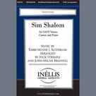 Cover icon of Sim Shalom (arr. Nick Strimple and John-Micah Braswell) sheet music for choir (SATB: soprano, alto, tenor, bass) by Rabbi Moshe J. Rothblum, John-Micah Braswell, Nick Strimple and David Kamenir, intermediate skill level