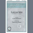 Cover icon of Locus Iste sheet music for choir (SATB: soprano, alto, tenor, bass) by Sanford Dole, intermediate skill level