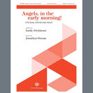 Cover icon of Angels In The Morning sheet music for choir (SA Divisi) by Jonathan Doram and Emily Dickinson, intermediate skill level