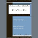 Cover icon of Et in Terra Pax sheet music for choir (SATB Divisi) by Gwen McLeod Hall, intermediate skill level