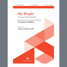 Cover icon of My People sheet music for choir (SSAA: soprano, alto) by Aaron Manswell, intermediate skill level