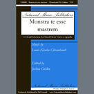 Cover icon of Monstra te esse matrem sheet music for choir (TTB: tenor, bass) by Louis-Nicolas Clérambault and Joshua Golden, intermediate skill level