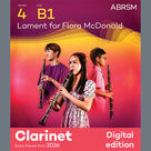 Cover icon of Lament for Flora McDonald (Grade 4, list B1, from the ABRSM Clarinet Syllabus from 2026) sheet music for clarinet solo by Trad. Scottish and David Blackwell, classical score, intermediate skill level