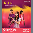 Cover icon of Cantina Band (Grade 4, list C2, from the ABRSM Clarinet Syllabus from 2026) sheet music for clarinet solo by John Williams and Alan Bullard, intermediate skill level