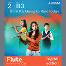 Cover icon of I Think It's Going to Rain Today (Grade 2, list B3, from the ABRSM Flute Syllabus from 2026) sheet music for flute solo by Randy Newman and Nikki Iles, classical score, intermediate skill level