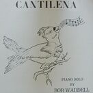 Cover icon of Cantilena sheet music for piano solo by Bob Waddell, intermediate skill level
