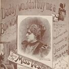 Cover icon of Daddy Wouldn't Buy Me A Bow-Wow sheet music for voice and other instruments (fake book) by Joseph Tabrar, intermediate skill level