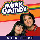 Cover icon of Mork And Mindy sheet music for piano solo by Perry Botkin, Jr., intermediate skill level