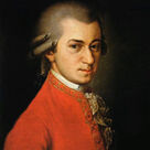 Cover icon of First Movement Theme from Symphony in G Minor No.40 K550 sheet music for piano solo by Wolfgang Amadeus Mozart, classical score, intermediate skill level