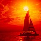 Cover icon of Red Sails In The Sunset sheet music for piano solo by Hugh Williams and Jimmy Kennedy, easy skill level