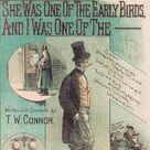 Cover icon of She Was One Of The Early Birds sheet music for voice, piano or guitar by George Beauchamp and Tommie Connor, intermediate skill level