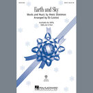 Cover icon of Earth And Sky sheet music for choir (2-Part) by Ed Lojeski and Annie Dinerman, intermediate duet