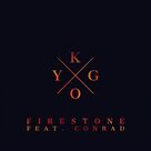 Cover icon of Firestone (featuring Conrad Sewell) sheet music for voice, piano or guitar by Kygo, Conrad Sewell, Kyrre Goervell-Dahll and Martijn Konijnenburg, intermediate skill level