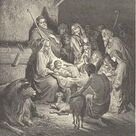 Cover icon of A Child Is Born In Bethlehem sheet music for violin solo by Nicolai F.S. Grundtvig and Traditional Danish Melody, intermediate skill level