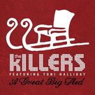 Cover icon of A Great Big Sled sheet music for piano solo by The Killers, Brandon Flowers, Dave Keuning, Mark Stoermer and Ronnie Vannucci, easy skill level