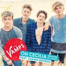 Cover icon of Oh Cecilia (Breaking My Heart) sheet music for voice, piano or guitar by The Vamps, Amund Bjoerklund, Bradley Simpson, Christopher Michaud, Connor Ball, Espen Lind, James McVey, Keinan Abdi Warsame, Paul Simon and Tristan Evans, intermediate skill level
