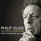 Cover icon of Etude No. 6 sheet music for piano solo by Philip Glass, classical score, intermediate skill level