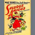 Cover icon of Saludos Amigos sheet music for violin solo by Ned Washington and Charles Wolcott, intermediate skill level