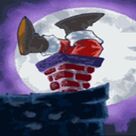 Cover icon of When Santa Got Stuck Up The Chimney sheet music for piano solo (chords, lyrics, melody) by Jimmy Grafton, intermediate piano (chords, lyrics, melody)