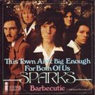 Cover icon of This Town Ain't Big Enough For Both Of Us sheet music for guitar (chords) by Sparks and Ronald Mael, intermediate skill level