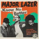 Cover icon of Know No Better (featuring Camila Cabello) sheet music for voice, piano or guitar by Major Lazer, Camila Cabello, Quavo, Travis Scott, Brittany Hazzard, Henry Allen, Philip Meckseper, Quaviuos Marshall and Thomas Wesley Pentz, intermediate skill level