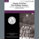 Cover icon of Happy Holiday/The Holiday Season (arr. Adam Scott) sheet music for choir (TTBB: tenor, bass) by Andy Williams, Adam Scott, Kay Thompson and Irving Berlin, intermediate skill level