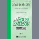 Cover icon of Music Is My Life! sheet music for choir (2-Part) by Roger Emerson, intermediate duet