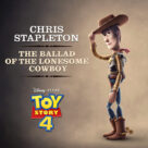 Cover icon of The Ballad Of The Lonesome Cowboy (from Toy Story 4) sheet music for voice, piano or guitar by Chris Stapleton and Randy Newman, intermediate skill level