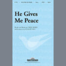 Cover icon of He Gives Me Peace sheet music for choir (SATB: soprano, alto, tenor, bass) by Cindy Berry and Stan Pethel, intermediate skill level