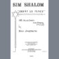 Sim Shalom sheet music download