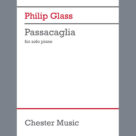 Cover icon of Distant Figure (Passacaglia for Solo Piano) sheet music for piano solo by Philip Glass, classical score, intermediate skill level
