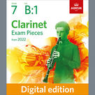Cover icon of Elegie, BV 286 (Grade 7 List B1 from the ABRSM Clarinet syllabus from 2022) sheet music for clarinet solo by Ferruccio Busoni, classical score, intermediate skill level