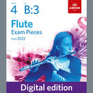 Cover icon of Cantabile (from Sonata No. 2 in A minor) (Grade 4 List B3 from the ABRSM Flute syllabus from 2022) sheet music for flute solo by Louis Drouet, classical score, intermediate skill level