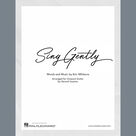 Cover icon of Sing Gently (arr. Gerard Cousins) sheet music for guitar solo by Eric Whitacre and Gerard Cousins, intermediate skill level