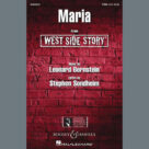 Cover icon of Maria (from West Side Story) (arr. Ed Lojeski) sheet music for choir (TTBB: tenor, bass) by Stephen Sondheim, Ed Lojeski and Leonard Bernstein, intermediate skill level