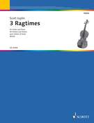 Cover icon of Rag-Time Dance sheet music for violin and piano by Scott Joplin, classical score, easy/intermediate skill level