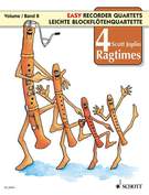 Cover icon of Ragtime Dance sheet music for recorder quartet by Scott Joplin, classical score, easy/intermediate skill level