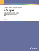 Cover icon of Tango passionato sheet music for string quartet (with double bass ad lib.) by Eduard Putz, classical score, easy/intermediate skill level
