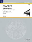 Cover icon of Magic Fire, from "The Valkyrie". Concert Paraphrase sheet music for piano solo by Richard Wagner, classical score, advanced skill level