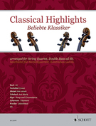 Cover icon of Recuerdos de la Alhambra sheet music for string quartet by Francisco Tarrega, classical score, easy/intermediate skill level