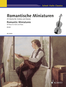 Cover icon of Amorette in A minor, Op. 54, No. 3 sheet music for violin and piano by Robert Fuchs, classical score, easy/intermediate skill level