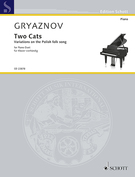 Cover icon of Two Cats, Variations on the Polish folk song sheet music for piano four hands by Traditional, classical score, easy/intermediate skill level