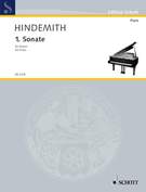 Cover icon of Sonata No. 1, "Der Main" sheet music for piano solo by Paul Hindemith, classical score, advanced skill level