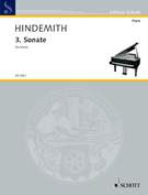 Cover icon of Sonata No. 3 sheet music for piano solo by Paul Hindemith, classical score, easy/intermediate skill level