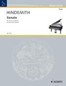 Cover icon of Sonata sheet music for piano four hands by Paul Hindemith, classical score, advanced skill level